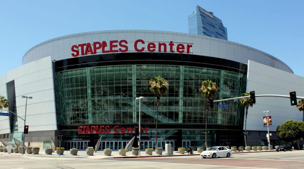 Staples Center in LA