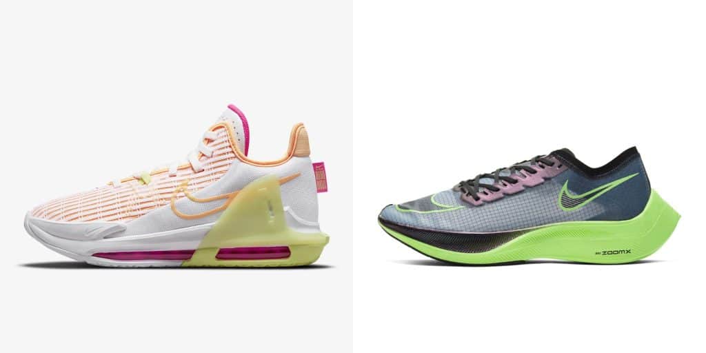 Basketball shoe vs running shoe comparison