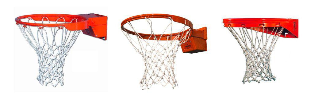 different types of basketball hoops