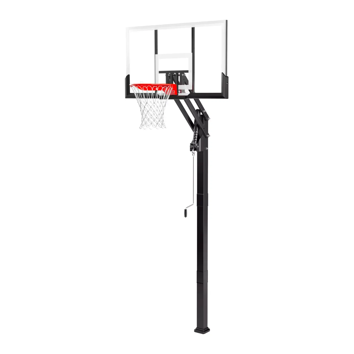 spalding u-turn in-ground basketball hoop
