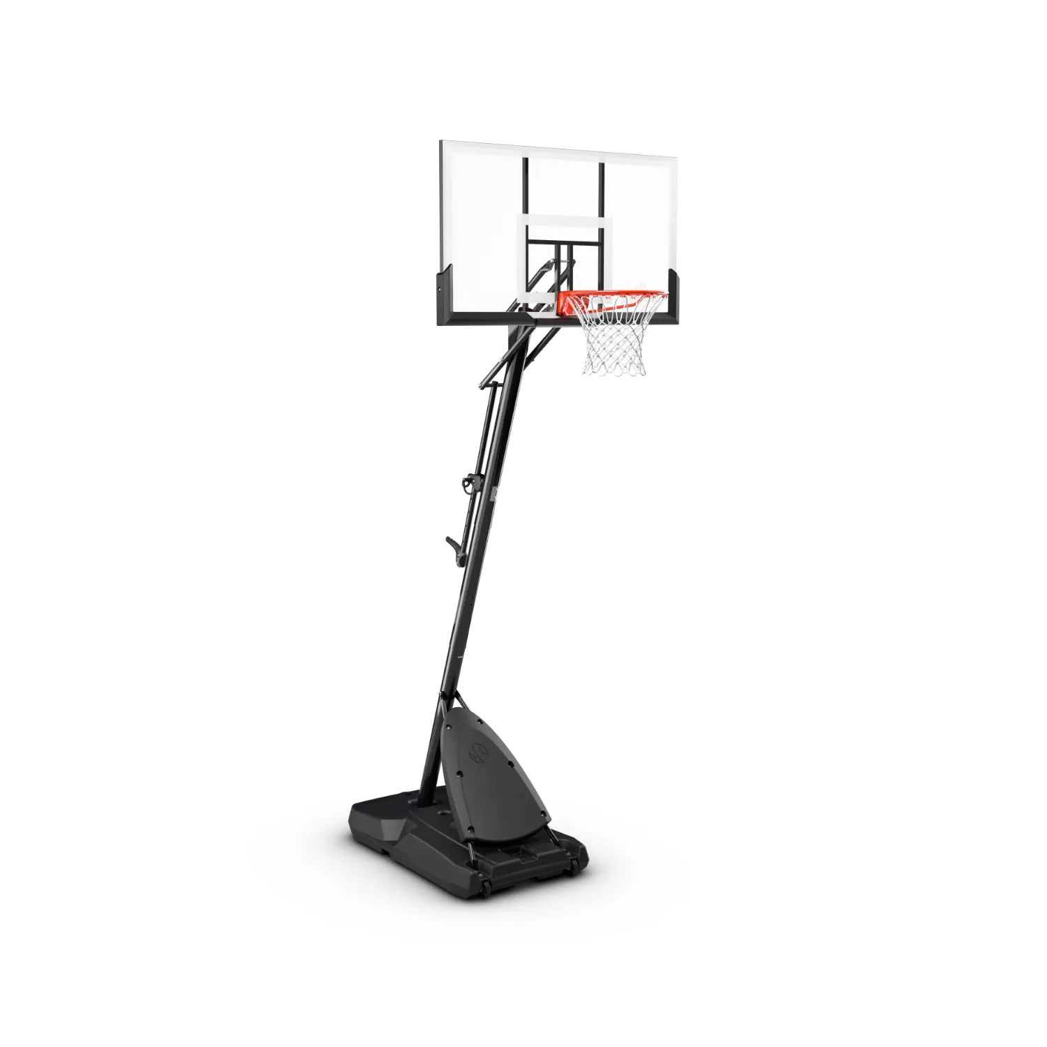 spalding ultimate hybrid portable basketball system