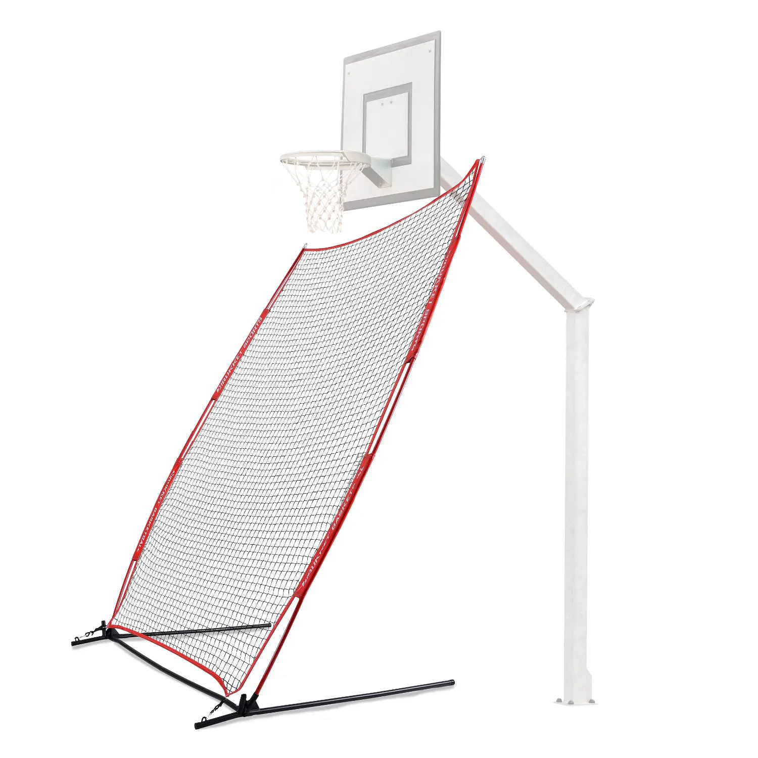 rukket sports basketball air defense rebounder net